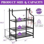 Yoga Mat and Workout Equipment Storage Rack