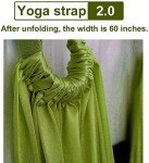 Adjustable Yoga Stretching Strap for Home Fitness