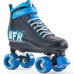 SFR Vision II Black/Blue Roller Quad Skates