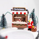 HomeZone LED Color-Changing Christmas Nativity Scene