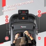 PASYOU Foldable Treadmill with Bluetooth and Programs