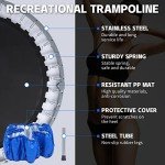 48" Premium Fitness Trampoline for Home Workouts