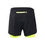 Lixada Men's Quick-Dry 2-in-1 Running Shorts