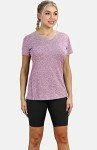 Icyzone Women's V-Neck Workout T-Shirts - 3 Pack