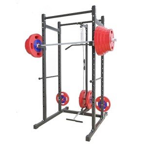 Strongway Multi-Gym Power Cage with Dual Pulley