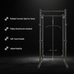 Strongway Multi-Gym Power Cage with Dual Pulley