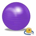 75cm Purple Anti-Burst Yoga and Exercise Ball
