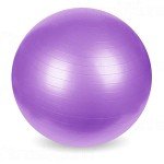 75cm Purple Anti-Burst Yoga and Exercise Ball