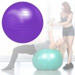 75cm Purple Anti-Burst Yoga and Exercise Ball