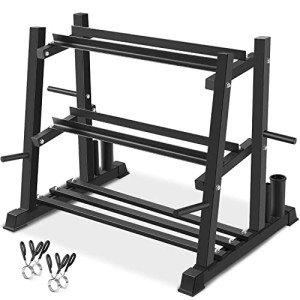 Bongkim Dumbbell Rack and Weight Set for Home Gym