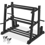 Bongkim Dumbbell Rack and Weight Set for Home Gym