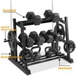 Bongkim Dumbbell Rack and Weight Set for Home Gym