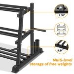 Bongkim Dumbbell Rack and Weight Set for Home Gym