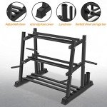 Bongkim Dumbbell Rack and Weight Set for Home Gym