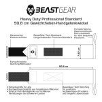 Beast Gear Weight Lifting Wrist Support Wraps