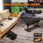 WINNOW Foldable Weight Bench for Home Workouts