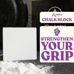 Psychi Chalk Block for Gym & Rock Climbing