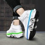 2-in-1 Sneaker and Roller Skate Shoes for All