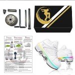 2-in-1 Sneaker and Roller Skate Shoes for All
