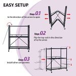 Multifunctional Home Gym Storage Rack with Wheels