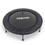 VIAVITO Compact Mini Fitness Trampoline for Adults