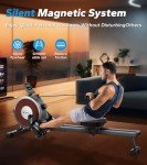 MERACH Magnetic Rowing Machine for Home Gym