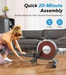 MERACH Magnetic Rowing Machine for Home Gym