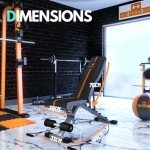 Adjustable Foldable Weight Bench for Home Gym