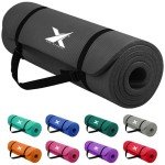 XN8 Extra Thick Non-Slip Yoga Mat with Strap