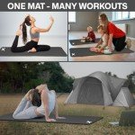 XN8 Extra Thick Non-Slip Yoga Mat with Strap