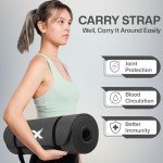 XN8 Extra Thick Non-Slip Yoga Mat with Strap