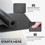 XN8 Extra Thick Non-Slip Yoga Mat with Strap