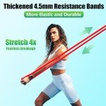 5-Level Resistance Bands Set for Home Workouts