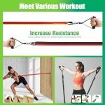 5-Level Resistance Bands Set for Home Workouts