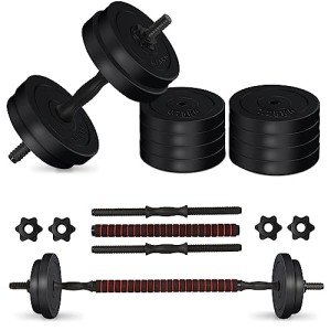 Adjustable Dumbbell Weights Set for Home Gym