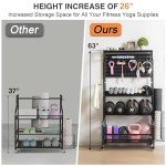 Lauren&Harold Adjustable Dumbbell Storage Rack