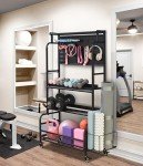 Lauren&Harold Adjustable Dumbbell Storage Rack