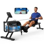 MERACH Water Rowing Machine for Home Fitness