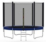 Heavy Duty Outdoor Trampoline with Enclosure Net