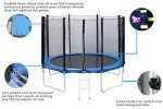 Heavy Duty Outdoor Trampoline with Enclosure Net