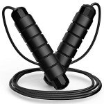Speed Jump Rope with Adjustable Foam Handles