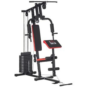 HOMCOM Multifunctional Gym Machine with Weights