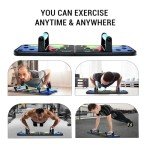 12-in-1 Portable Push-Up Board for Home Fitness