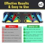 12-in-1 Portable Push-Up Board for Home Fitness