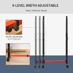 Adjustable Barbell Rack and Dip Stand for Home Gym