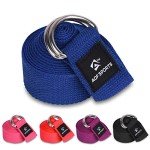 Adjustable Cotton Yoga Strap for Stretching (1.8M)