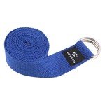 Adjustable Cotton Yoga Strap for Stretching (1.8M)