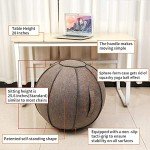 65 cm Yoga Ball Chair with Cover and Pump