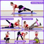 Fabric Resistance Bands Set for Home Workouts