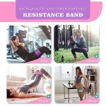 Fabric Resistance Bands Set for Home Workouts